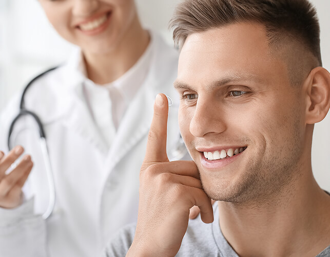 Contact lens type three