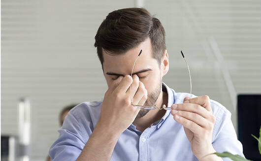 Dry eye image